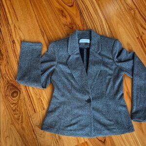 Calvin Klein Women's Charcoal Blazer
